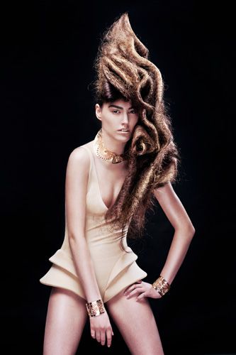 Russian Hairdressing Award 2012 - Avant Garde 24