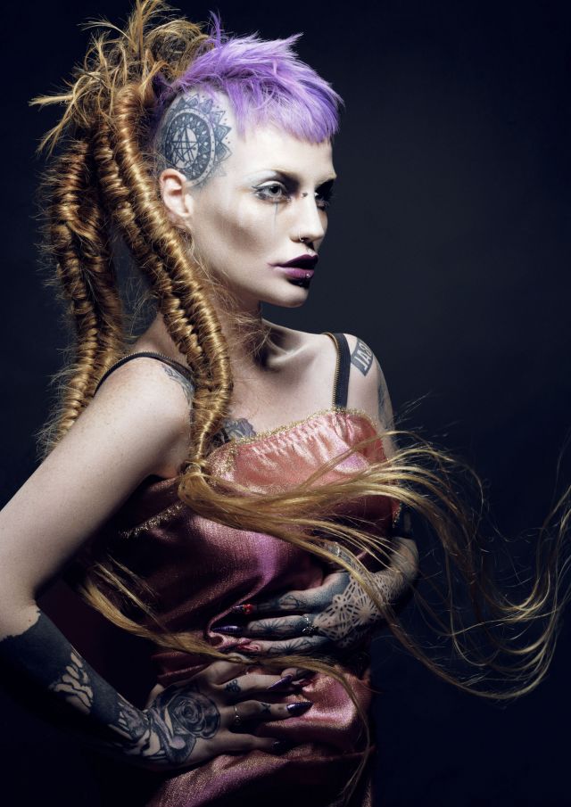 The Knight Circus Collection Hair: Natasha King Photography: Carl Keeley Photography Styling: Milana De Mina Make-Up: Lizzie Sharpe