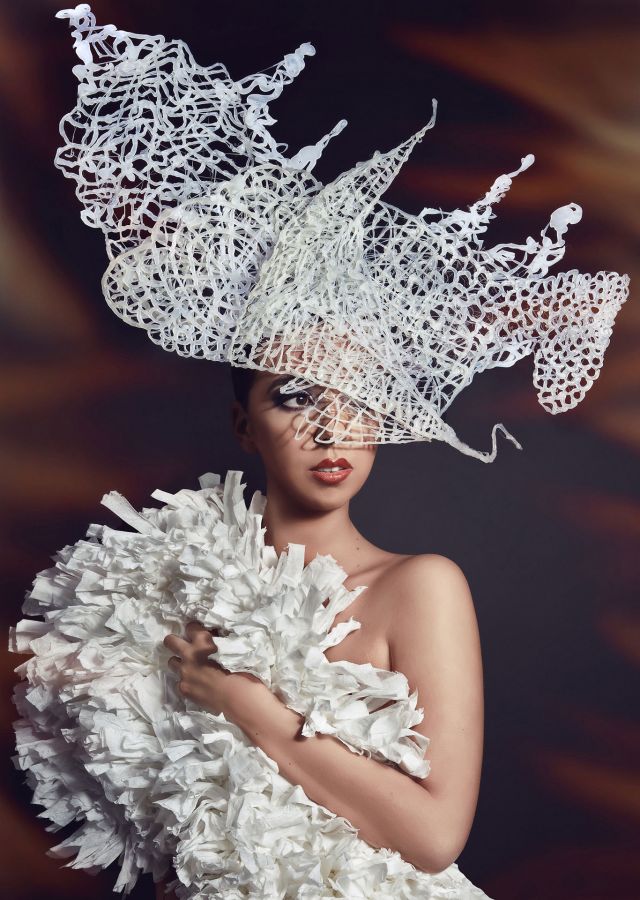 Avant Garde Collection HAIR – William and Bianca Gray MUA – Norma Gray Styling – Ebony Gray Photographer – Jarred Photography