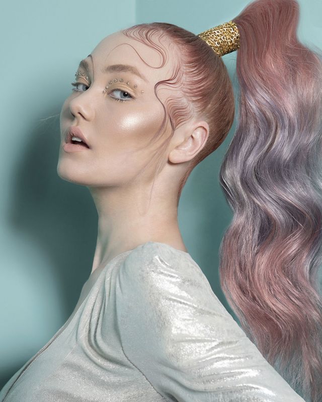 Hair: Bad Apple Art Team Photography: Tom Goddard Makeup: Jessica Williams Styling; Clare Frith Products: Schwarzkopf & Keracare