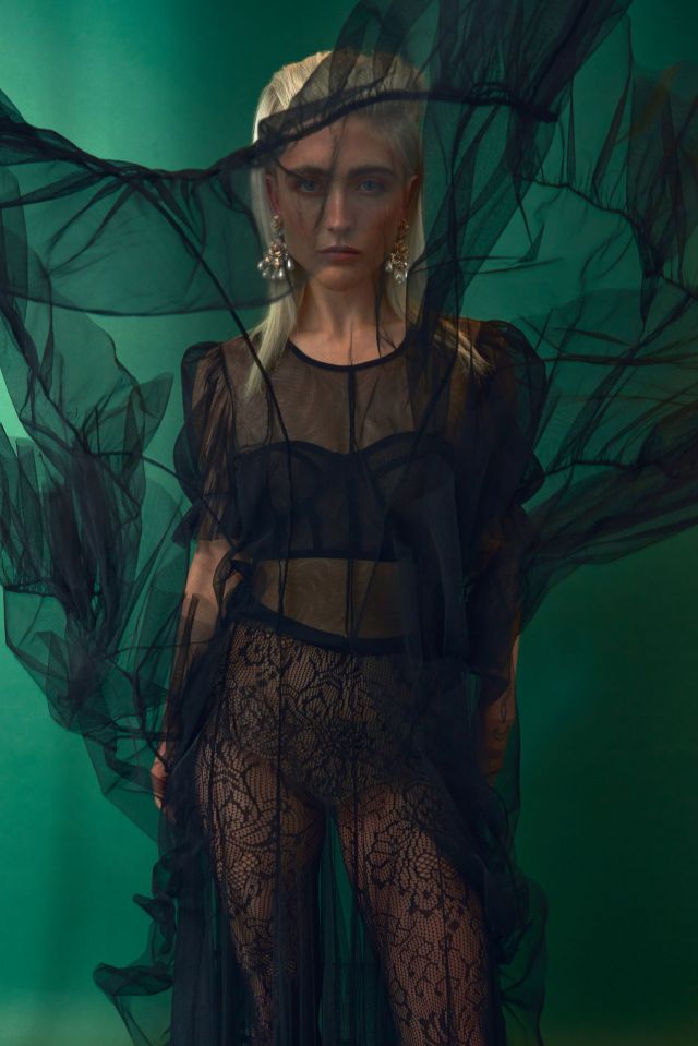 Viridian Collection  Hair - Barry Maddocks & Jo Eykyn For Haringtons Assistant - Caitlin Brown Photography Philip Veitch MUA Geena Dinnis Styling - Lewis Robert Cameron