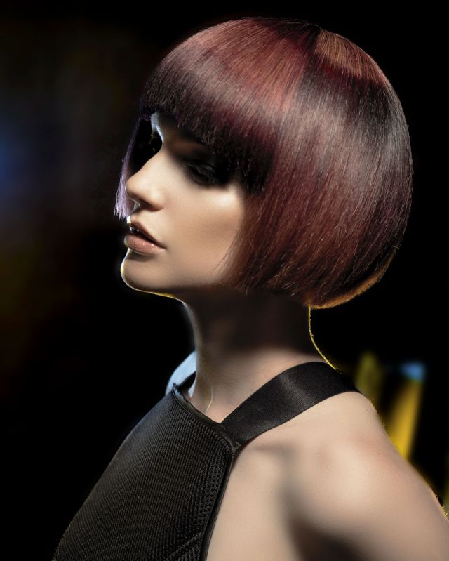 Colour Collection L.E.D  -  Hair: Anne Veck  for Anne Veck Salons   Assisted by Allister Evans  Make-up: Melodie Biere  Photography: Desmond Murray   Collection sponsored by Revlon Professional