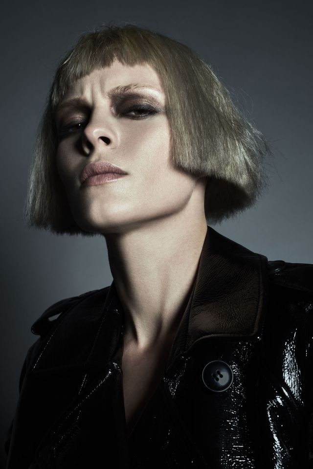 Paris-London Collection Hair: Christophe Gaillet Photo: Pawel Wylag Make-up: Natasza  Bigos Stylism: Joanna Wolff Prod: MKproduction & Christophe Gaillet 