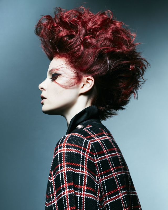  Highland Fling Hair: David Corbett at David Corbett Hairdressing, Glasgow Make-up: Maddie Austin Styling: Clare Frith Photographer: Michael Young  For more information @davidcorbetthairdressing