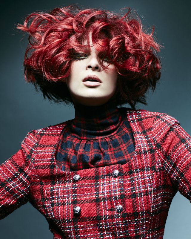  Highland Fling Hair: David Corbett at David Corbett Hairdressing, Glasgow Make-up: Maddie Austin Styling: Clare Frith Photographer: Michael Young  For more information @davidcorbetthairdressing