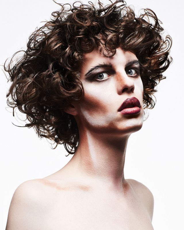 In Odd We Trust Hair: David Corbett at David Corbett Hairdressing, Bothwell, Glasgow Make-up: Maddie Austin Kelly Styling: Claire Frith Photographer: Michael Young