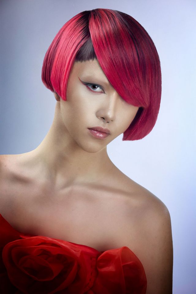 Red @peluqueria_encarna_moreno_ @merygomezhair_Photography Martin de Brito