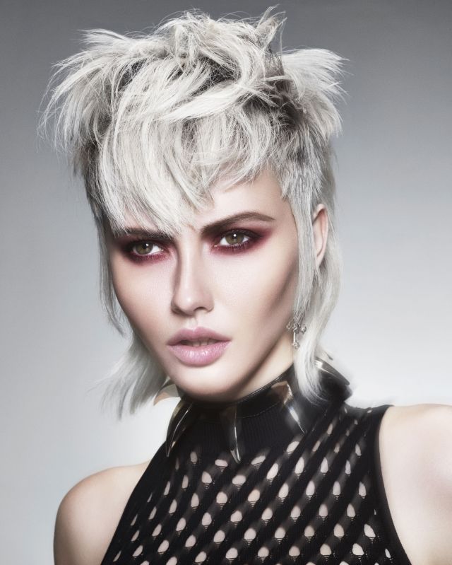 Antennae Collection Hair by: Errol Douglas MBE for Salon Services Make up by: Clare Read Styling by: Desiree Lederer Photo by: Richard Miles