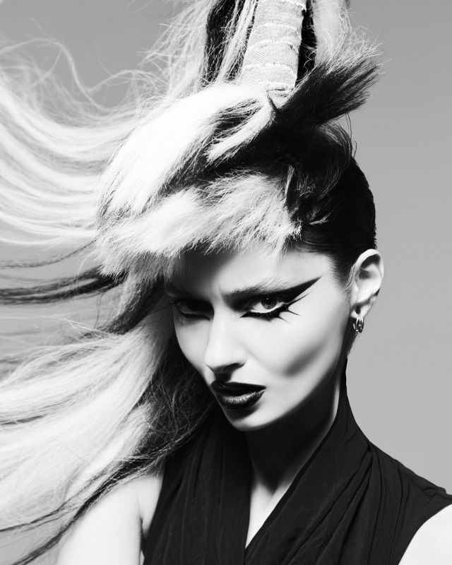 Anarchy Hair by the F.A.M.E. Team Alex Cook Darrel Starky Jessica Hau Lydia Wolfe  Make-up: Maddie Austin  Styling: Bernard Connolly  Photographs: Michael Young  Products and in association with: Schwarzkopf Professional 