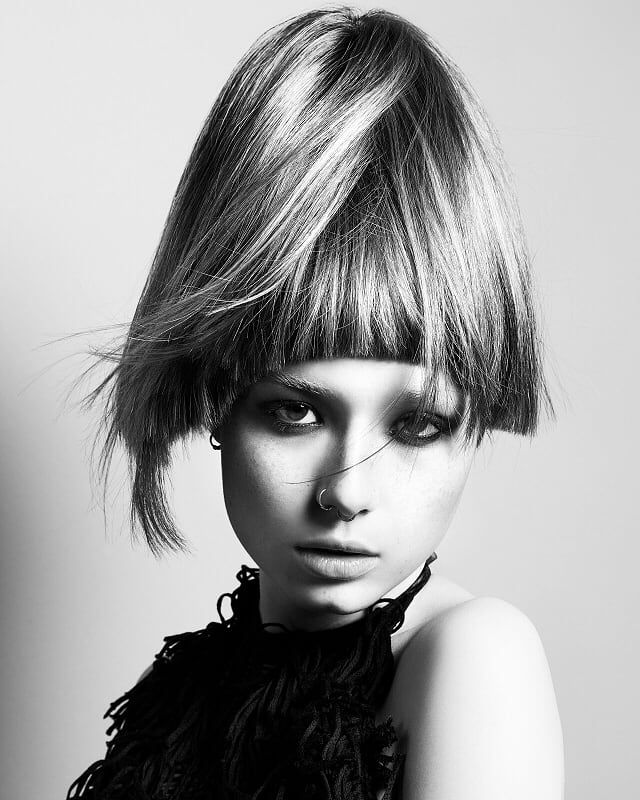 Grit and Grace Hair: Karen Thomson and KAM Hair and Body Spa Creative Team Photography: Jack Eames Makeup: Megumi Matsuno Stylist: Claire Frith 