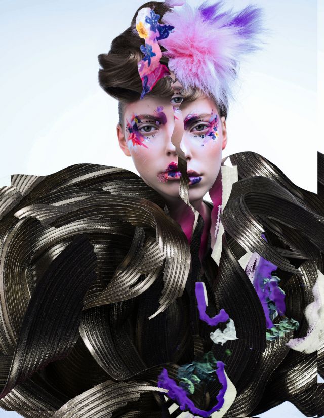 Androgynous Collection Hair – Keith Harris  Makeup Artist - Rita Simone,  Stylist - Ekaterina Belaya Photographer Daria Belikova 