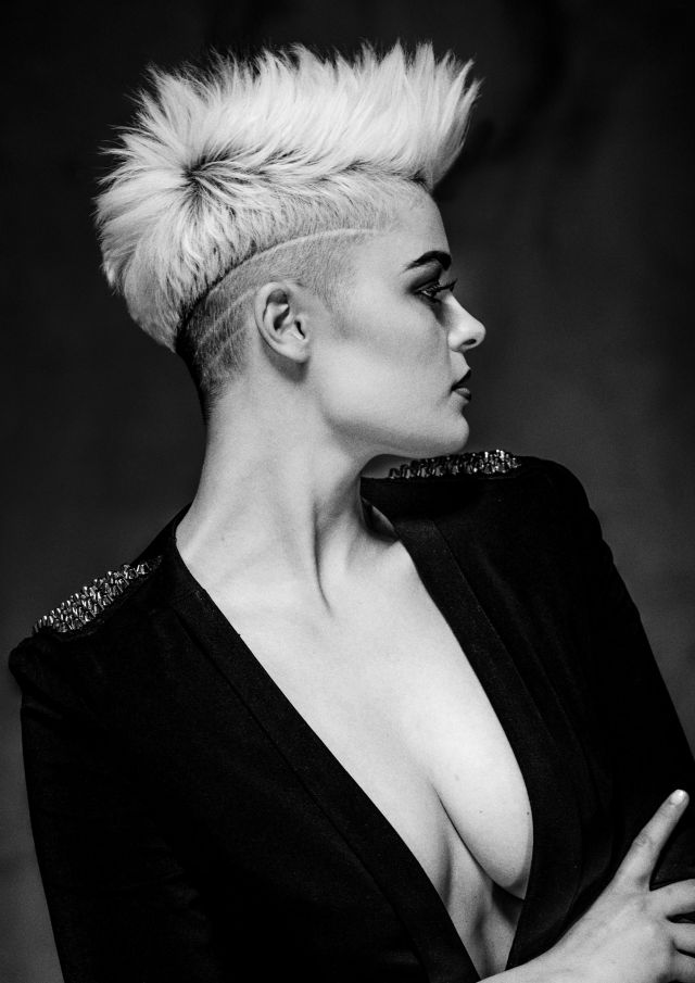 Collection Name: Bianco e Nero Hair: Adam Ciaccia Salon: Axis Hairdressing www.axishair.com.au @axis_hairdressing Photography: Jez Rozdarz Make Up Artist: Amy Capeda Stylist: Nicole Dwight