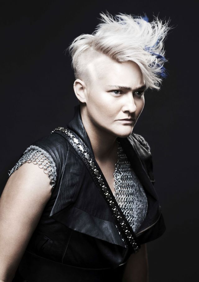 Collection Name: Female Warriors Hair Dresser: Eliza Acret Salon: Hair With Style Australia Photographer: Milos Mlynarik  Makeup: Chereine Waddell Stylist: Lydia- Jane Saunders 