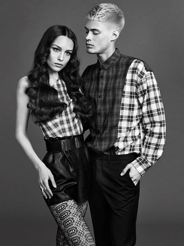 label.m Kampagne 18/19 – WE ARE TWO Haare: TONI&GUY Artistic Team Fotos: label.m Professional Haircare