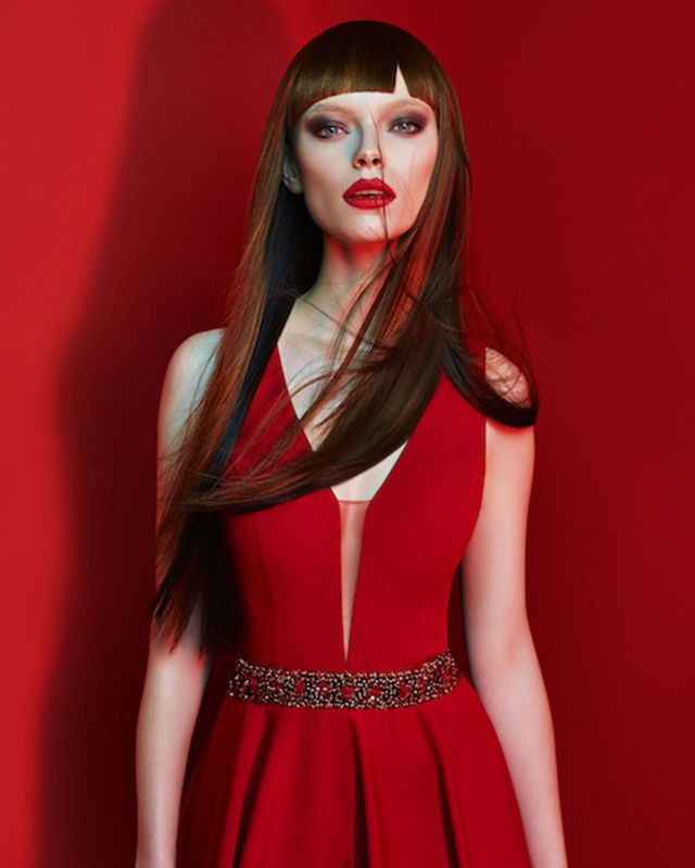 Rouge Seduction Collection Hair and Styling Tom O’Brien, Baroque Hair, Yorkshire  Make-up Roseanna Velin Photography Tony Le Britton