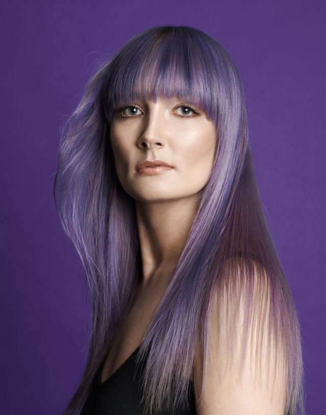 Very Peri Collection Hair: Safy Burton - @saffffy Colour: Goldwell Hair assistant: Sophie fedoriw - @sophie.safyb Photography: David Greensmith - @dgreensmith  Makeup: Olivia Todd - @oliviatoddmakeup Models: Robyn balnaves & Bethany Bingle