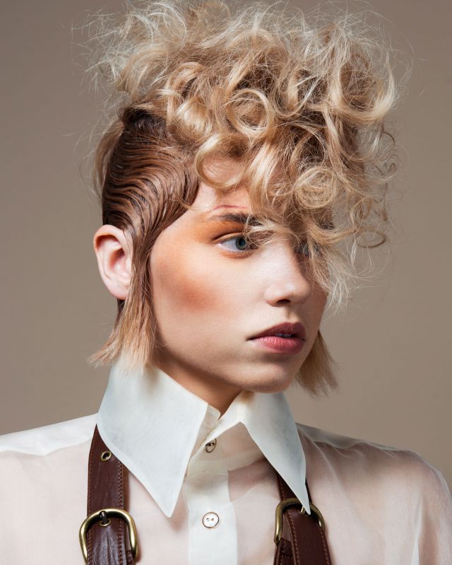XY COLLECTION   Hair by: Lora Griffin and Hannah De Frateschi at Simon Webster Hair Photography by: Chris Bulezuik Clothes design/styling by: Laura James Make-up by: Harleigh Slaughter