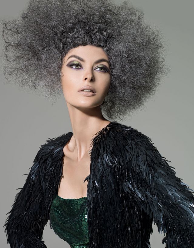 Grandeur Collection Hair – Adrian Gutierrez Photographer – Damien Carney MUA – Joanne Gair Stylist – Nikko Kefalas