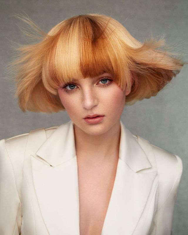LUMI KIN Hair by Josh Goldsworthy and Sophie-Rose Goldsworthy at Goldsworthy’s Hairdressing Swindon Assistants: Jess Larrad and Lucy Boodell Make-up: Amy O’Driscoll Styling: Jess Larrad Photographer: Sophie-Rose Goldsworthy