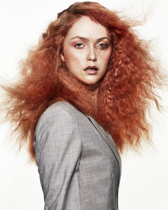 Hair: Jak Baker at Bad Apple Hair Photography: Richard Miles Makeup: Kate Gately
