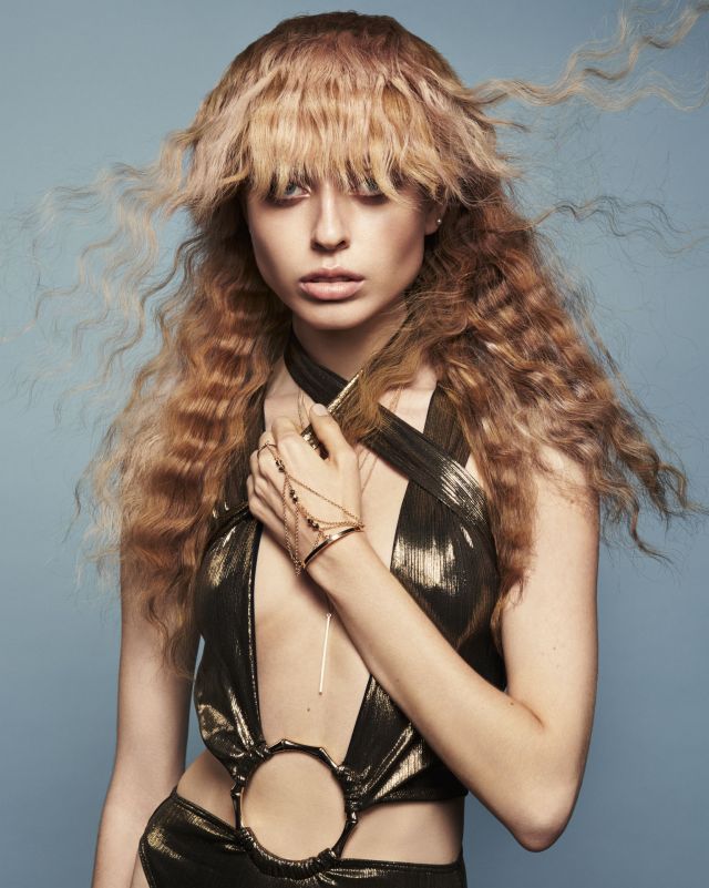 Aurum Collection Hair: Ashley Haynes & Charlotte Oldfield Photographer: Jack Eames   MUA: Megumi Matsuno  Styling: Magdalena Jacobs