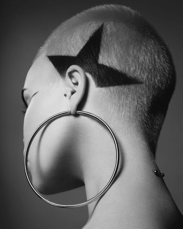 Point Constellation Hair: Andy Heasman Photographer: Jack Eames MUA: Megumi Matsuno & Elisabet Papathanasiou Styling: Magdalena Jacobs