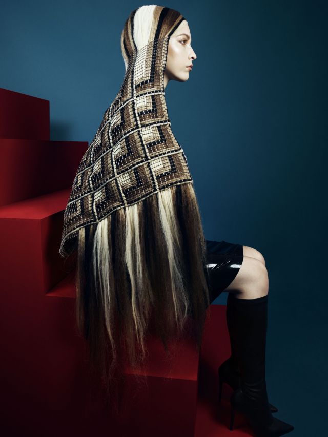 Craftwork Collection Hair: Cos Sakkas, TONI&GUY, London Make-up: Lan Nguyen-Grealis Styling: Veronika Greenhill Photographs: Jack Eames