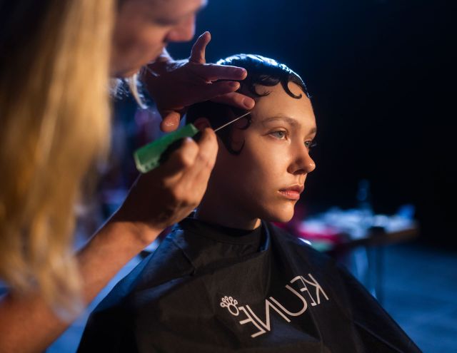 BU: Backstage, Kooperation Danny Reinke, Credits: KEUNE Haircosmetics Germany 