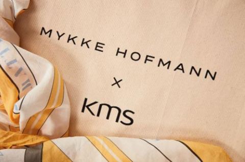 KMS und Mykke Hofmann kreieren gemeinsam ein limitiertes Haaraccessoire für den Sommer